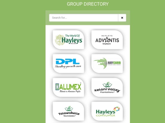 Screenshot #5 pour Hayleys Group Directory App