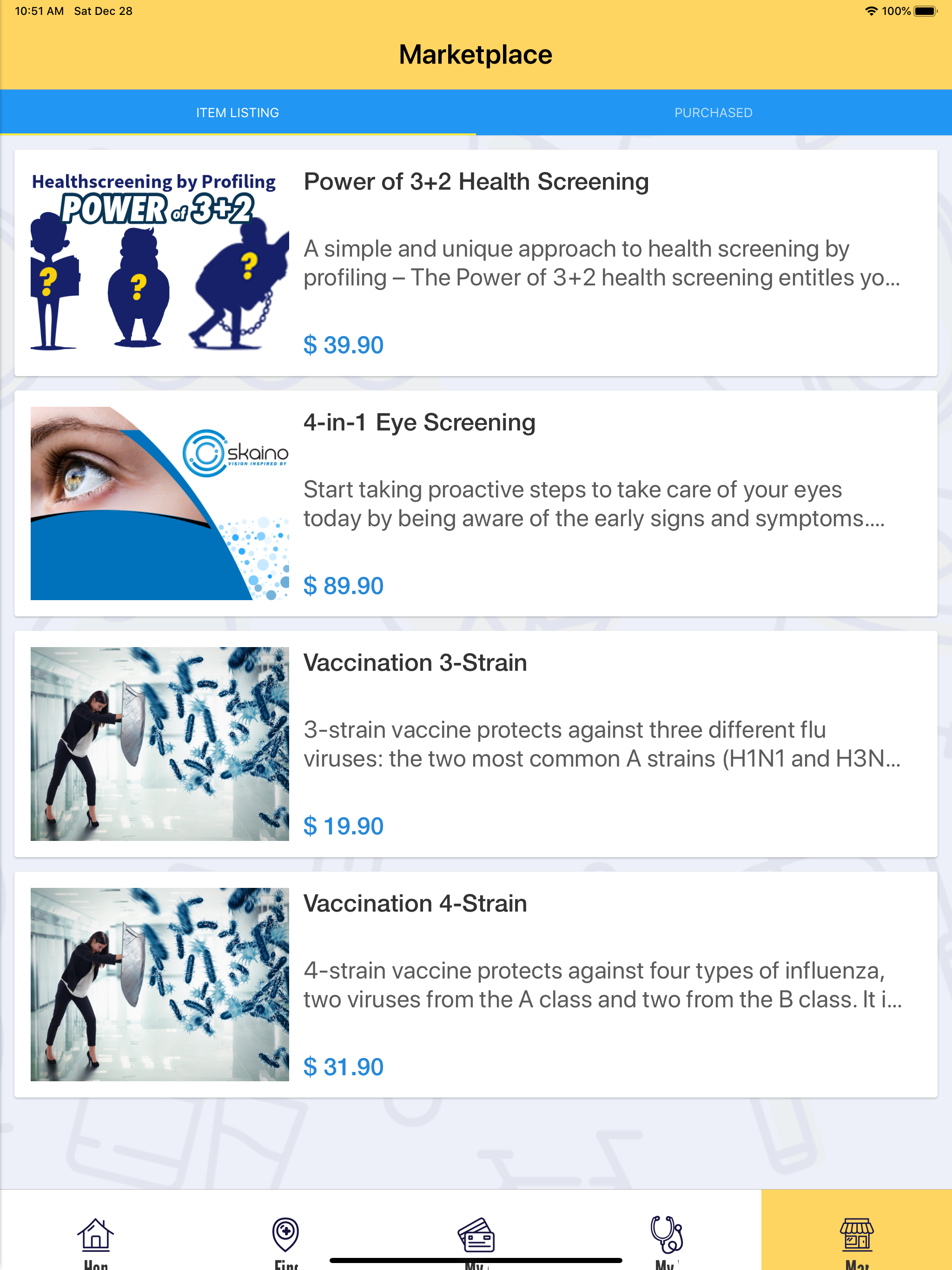 MyMHC screenshot 12