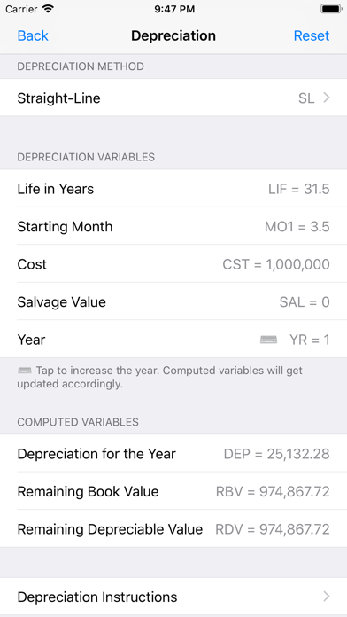 Financial Calculator++ Screenshot