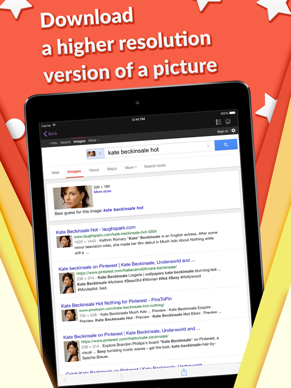 Reverse Image Search by Photo iPad screenshot 4 - Productivity app