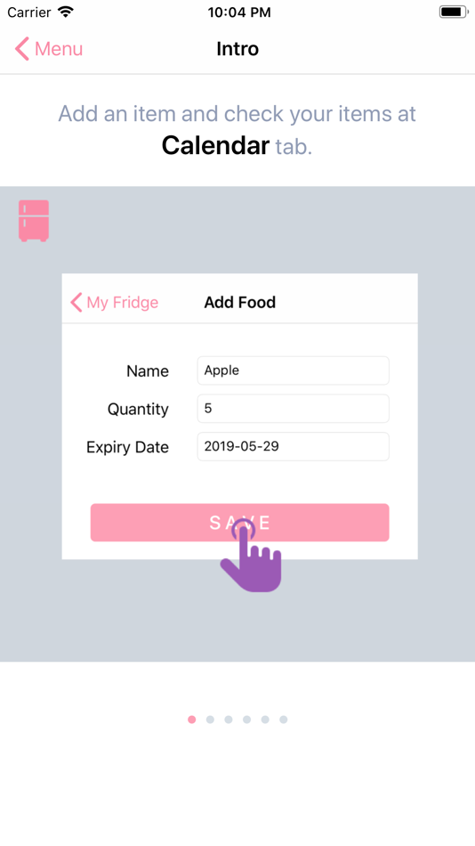 #1. Fridge Manager (iOS) Podle: Jeongsik Lee