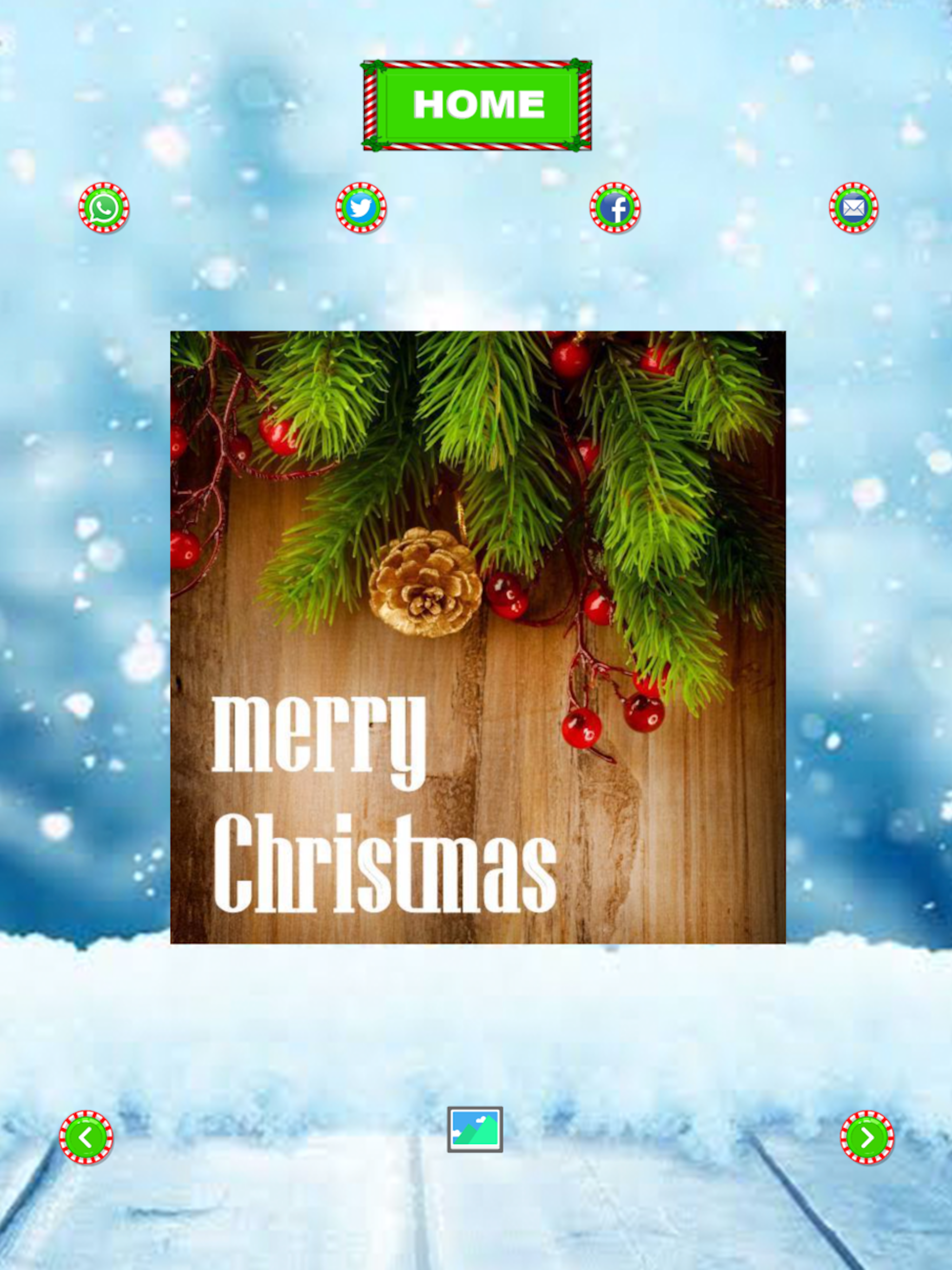 Christmas Wishes Greeting Card screenshot 9
