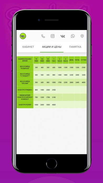 Прокат SportRide app screenshot 3