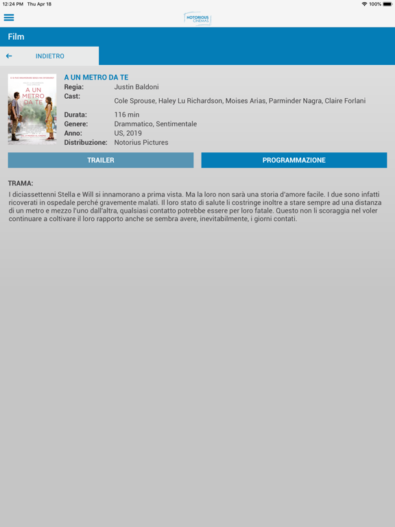 Screenshot #6 pour Notorious Cinemas Webtic