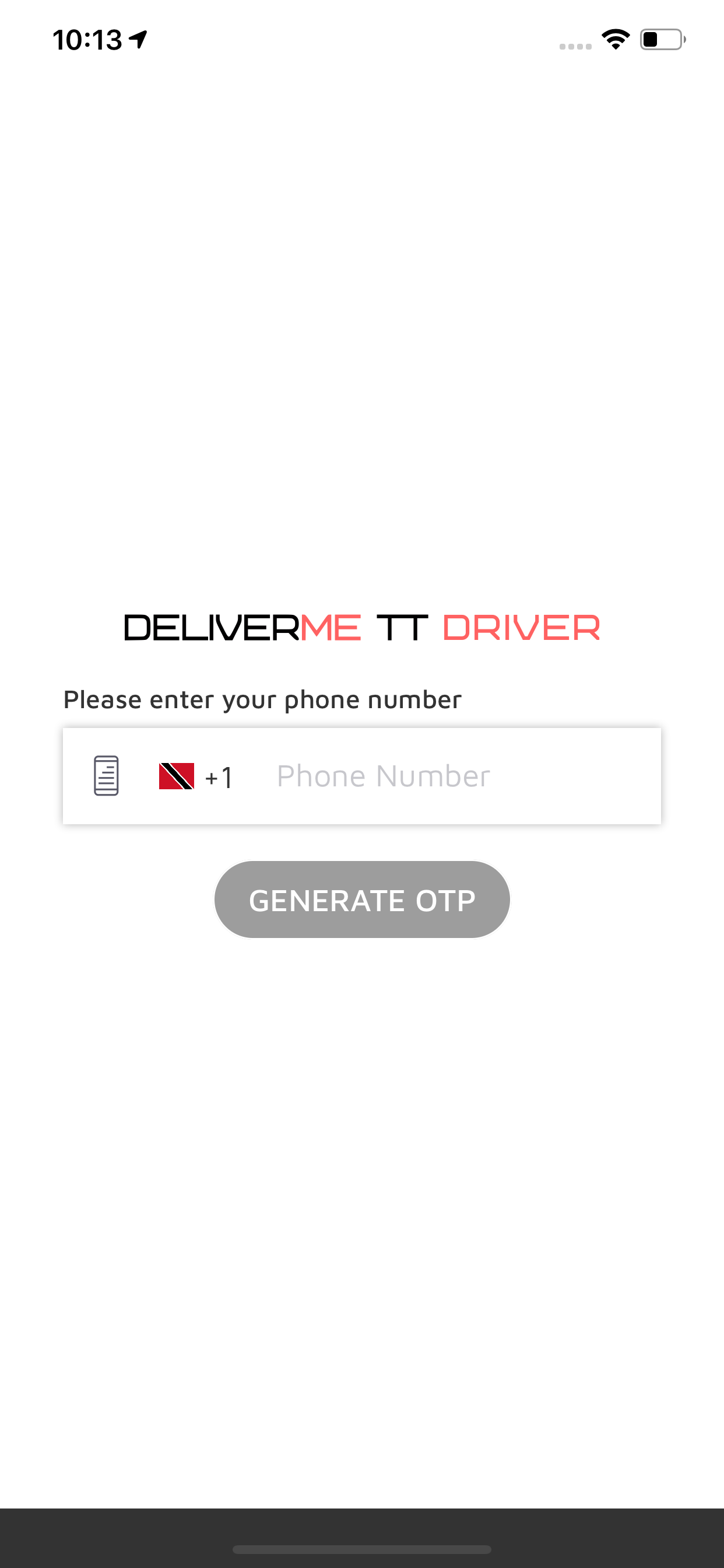 DeliverMe TT Driver