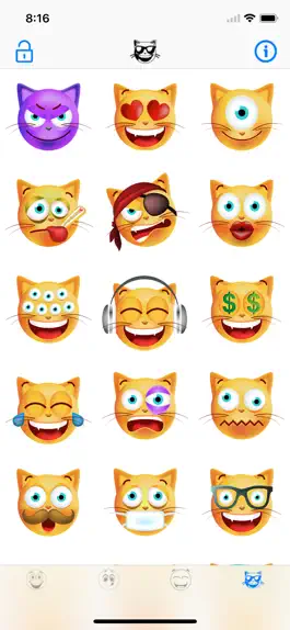 Game screenshot Animated Emojis for Message hack