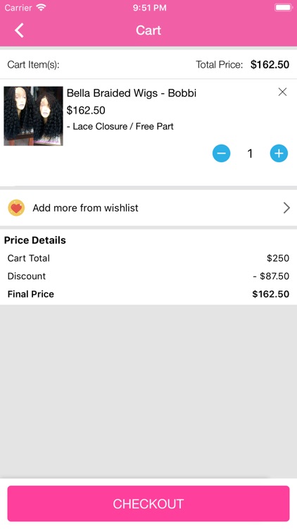 Bella Braided Wigs screenshot-4