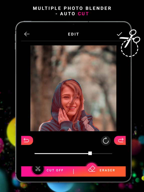 Screenshot #4 pour Multiple Image Blend- Auto Cut