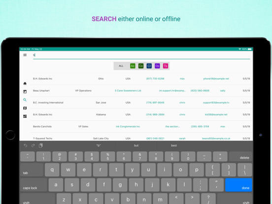 Yathit SuiteCRM App iPad screenshot 7 - Productivity app
