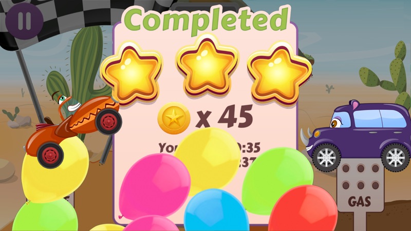 Jogo de corrida para crianças screenshot 4