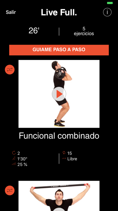 Full Fitness Entrenamiento screenshot 2