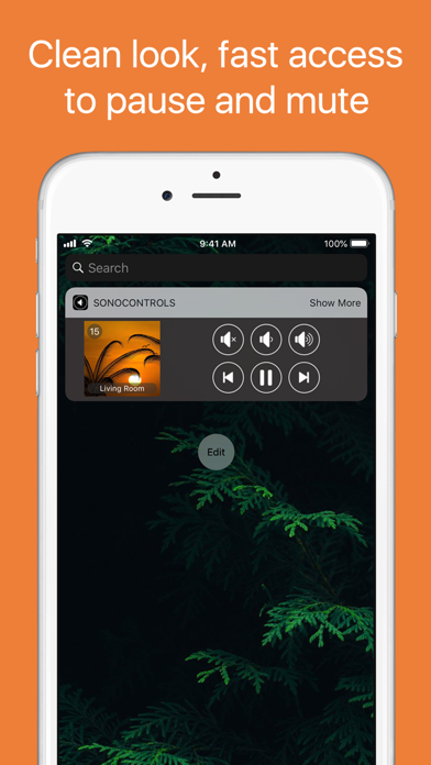 SonoControls: Widget for Sonos Screenshot