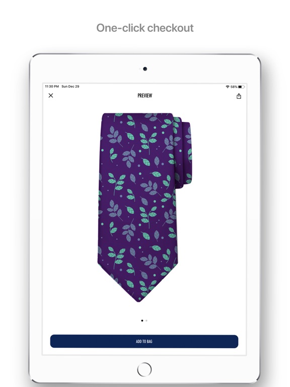 Bow Tie Bar® - Custom Ties iPad screenshot 4 - Shopping app