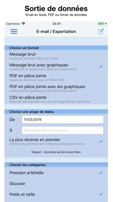 Pression Artérielle Suivi Pro screenshot 5 of 5