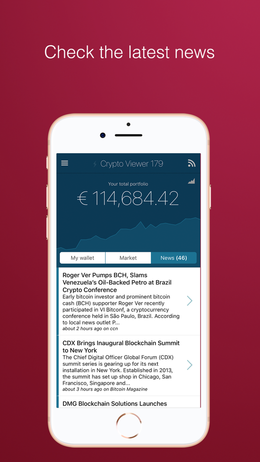 #6. Your Crypto Viewer (iOS) 由: stefano solinas