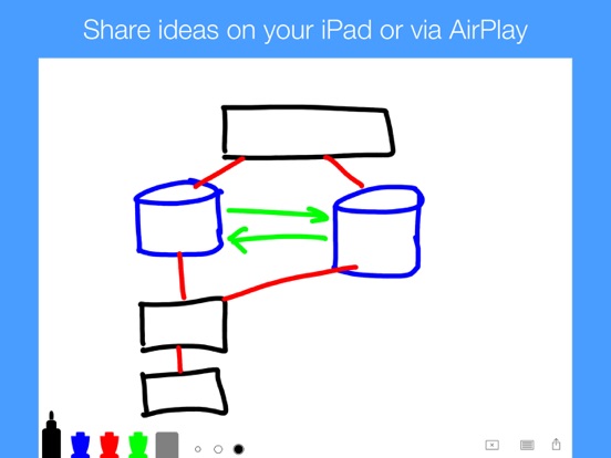 Screenshot #2 for Simple Whiteboard by Qrayon