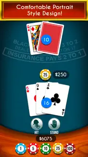 blackjack iphone screenshot 3