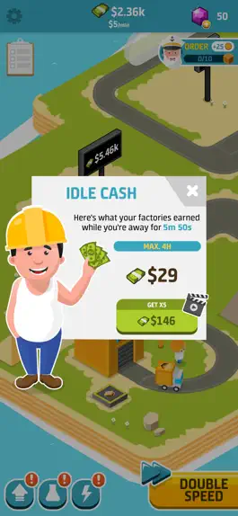 Game screenshot Idle Industry World apk