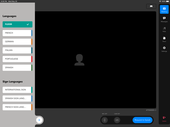 KUDO Live iPad screenshot 9 - Business app