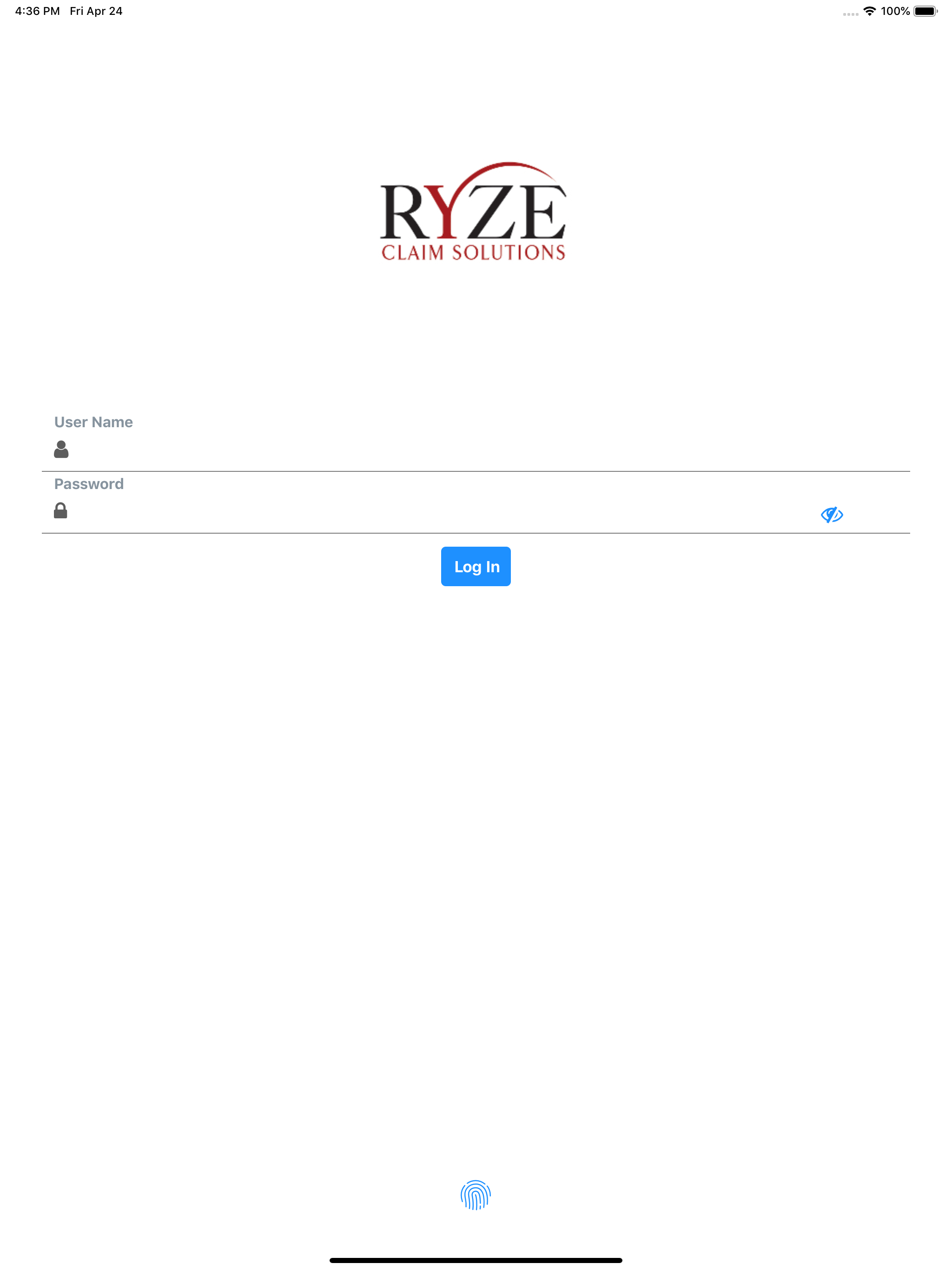 RYZE Mobile App