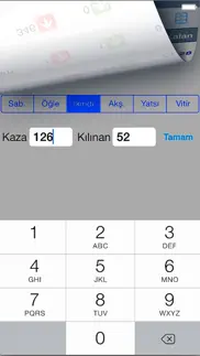 kaza namazı takip iphone screenshot 2