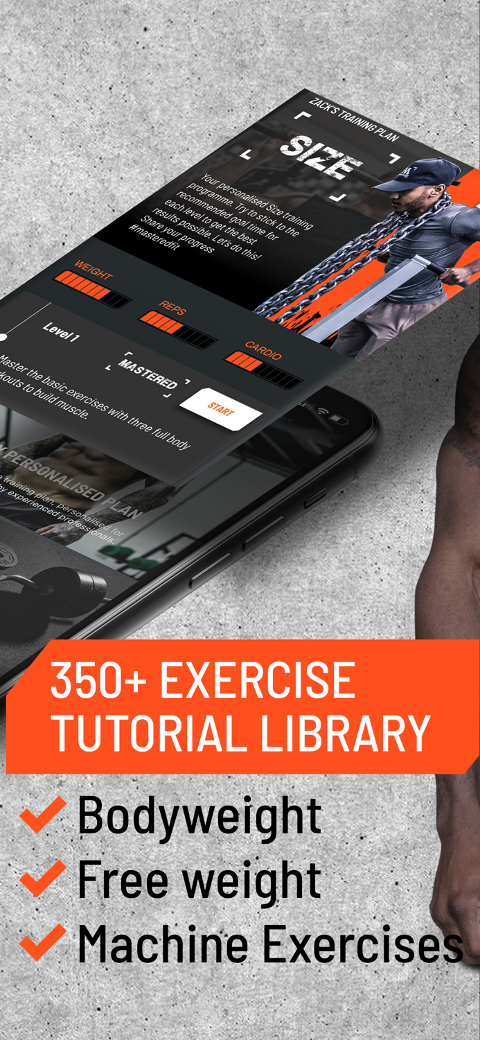 Mastered FitGym PlansandWorkout