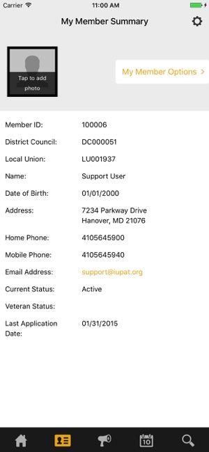 IUPAT Mobile Member Portal(圖1)-速報App