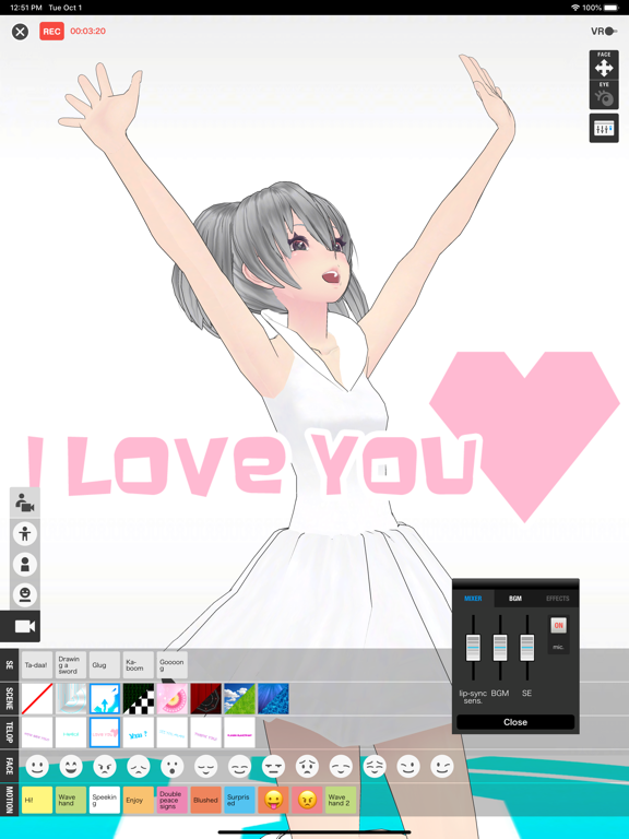 Screenshot #5 pour Bot3D Editor - 3D Anime Editor