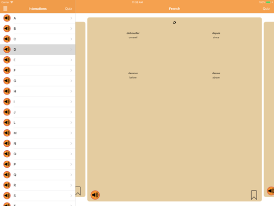 iSabi™ French+ iPad screenshot 8 - Education app