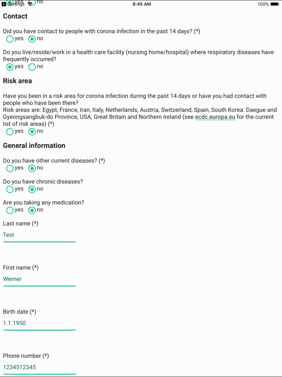 Screenshot #5 pour My Patient Data
