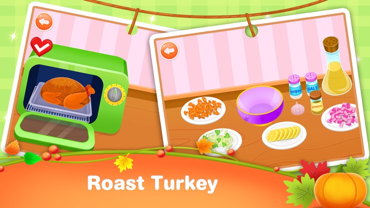 Thanksgiving Food Cooking Game