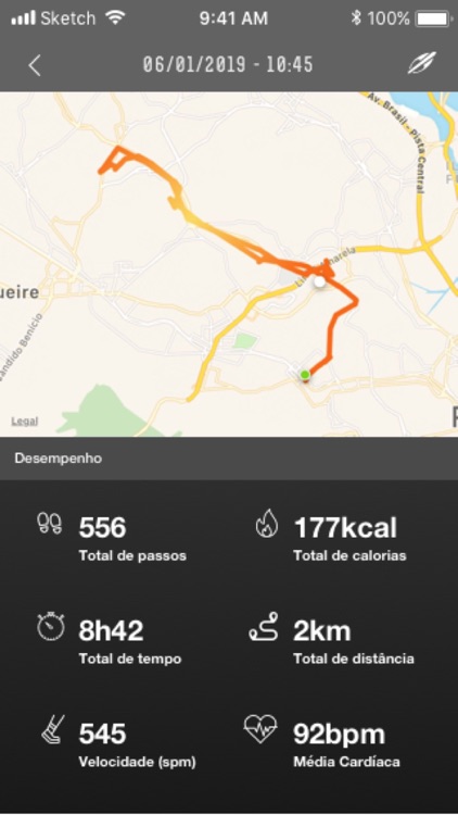 Mormaii fitGPS screenshot-4