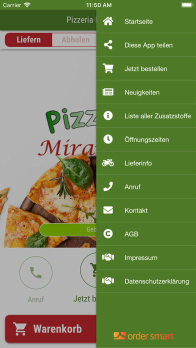 Screenshot #2 pour Pizzeria Miramonti