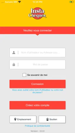 Insta Chèques screenshot 1