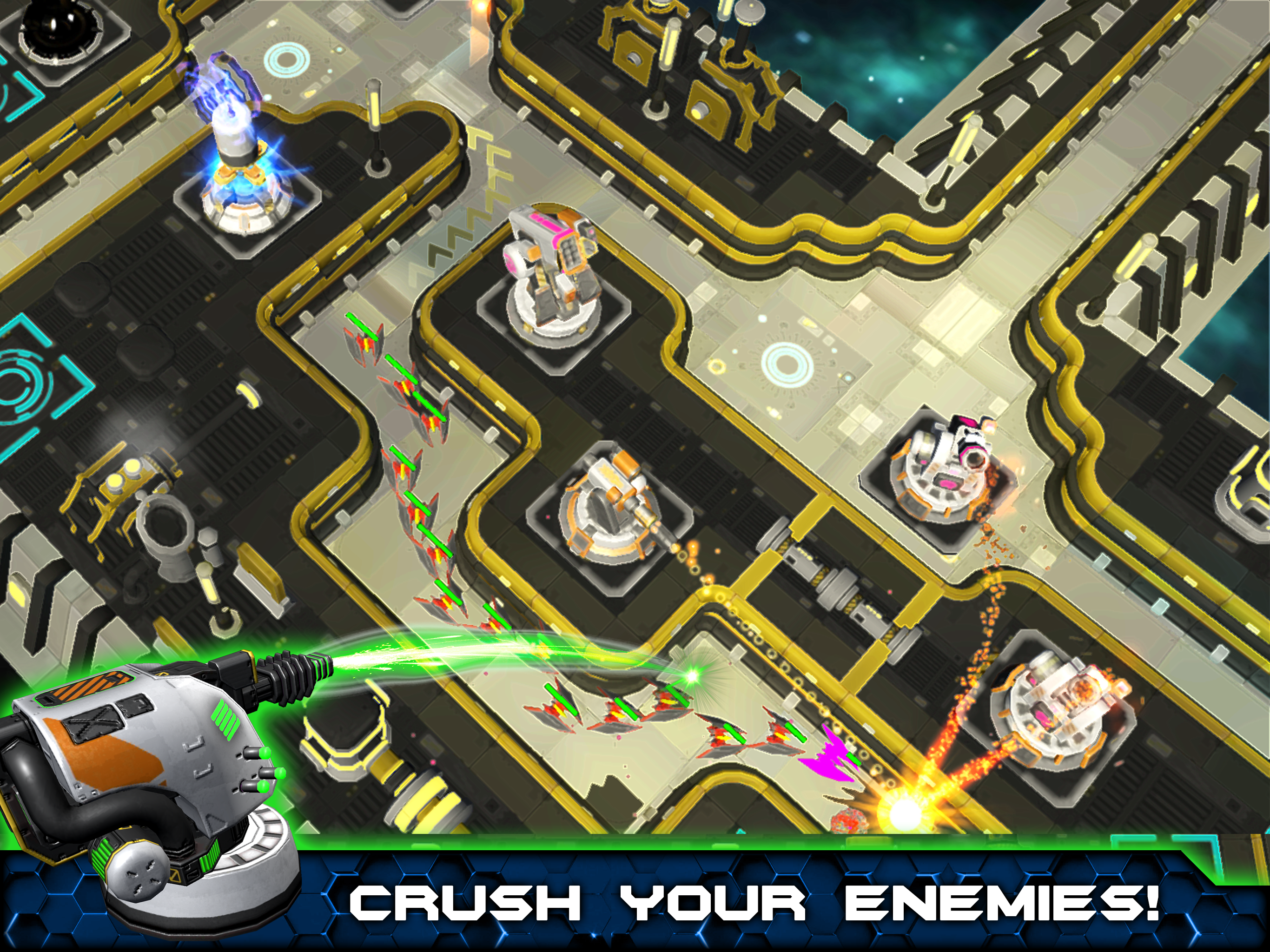 Module TD Tower Defense Sci-Fi