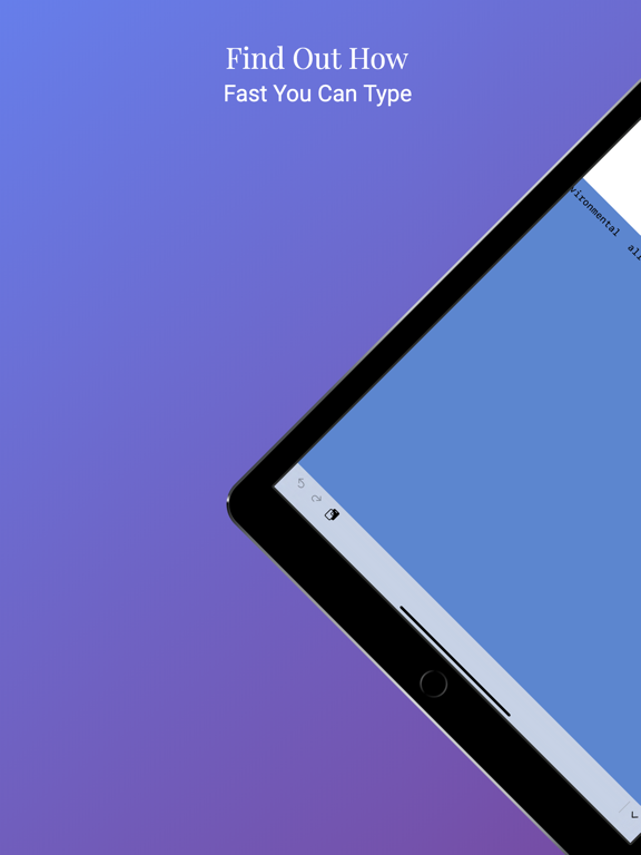 Screenshot #4 pour Jeu de test de dactylographie