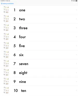 Reading Worksheets screenshot 4