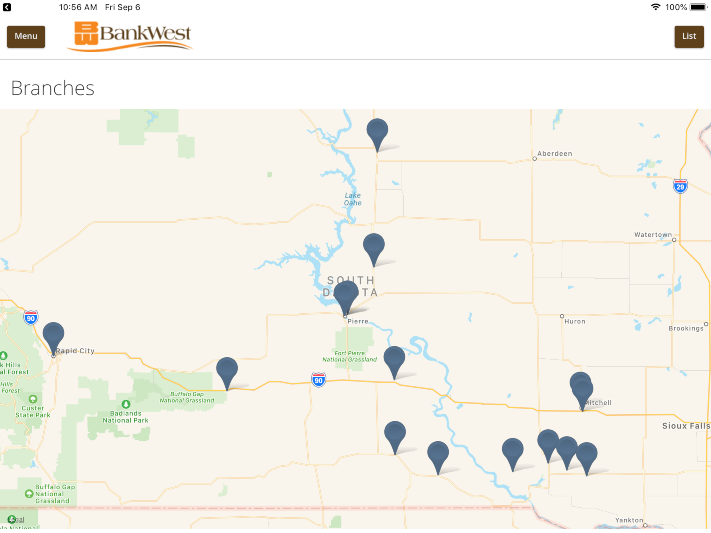 BankWest SD Mobile Banking screenshot 10