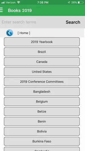 YearBook App screenshot 1