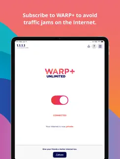1.1.1.1: Faster Internet iPad image 3