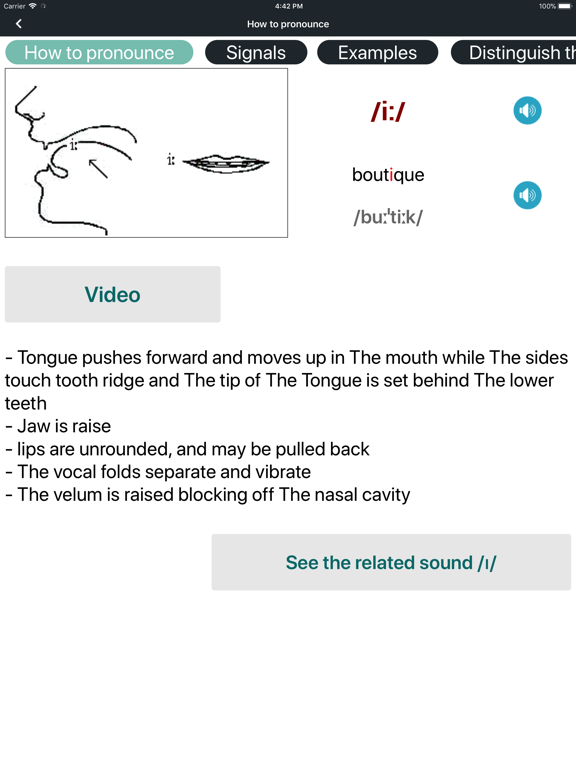 Screenshot #6 pour English Pronunciation IPA