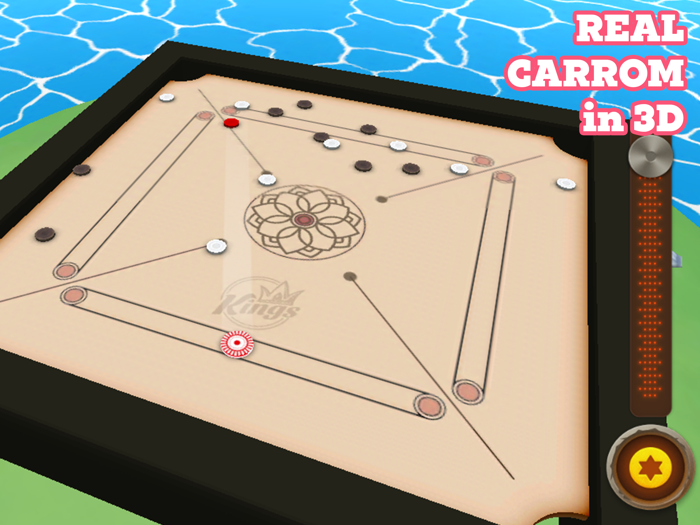 Carrom Kings 3D screenshot 7