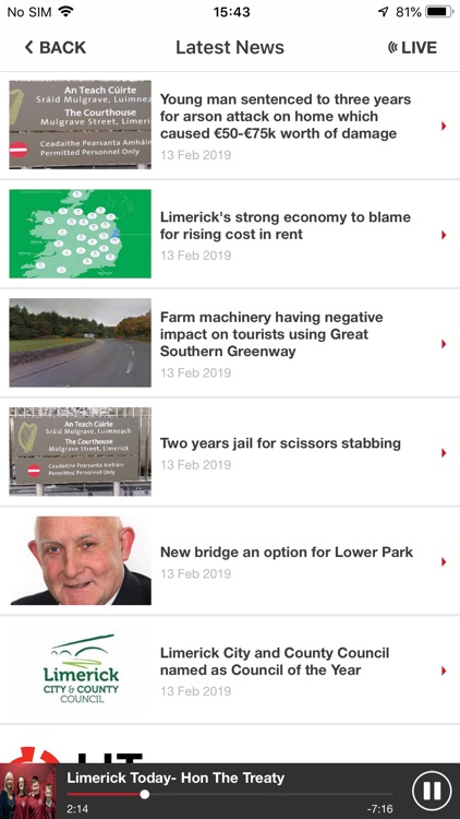 Limerick’s Live 95FM