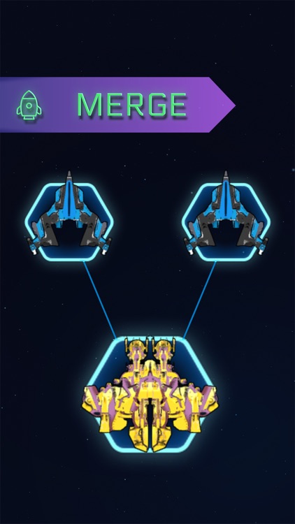 War Merge: Spaceship Defense