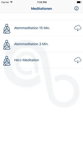 Game screenshot Achtsamkeitsmeditationen apk