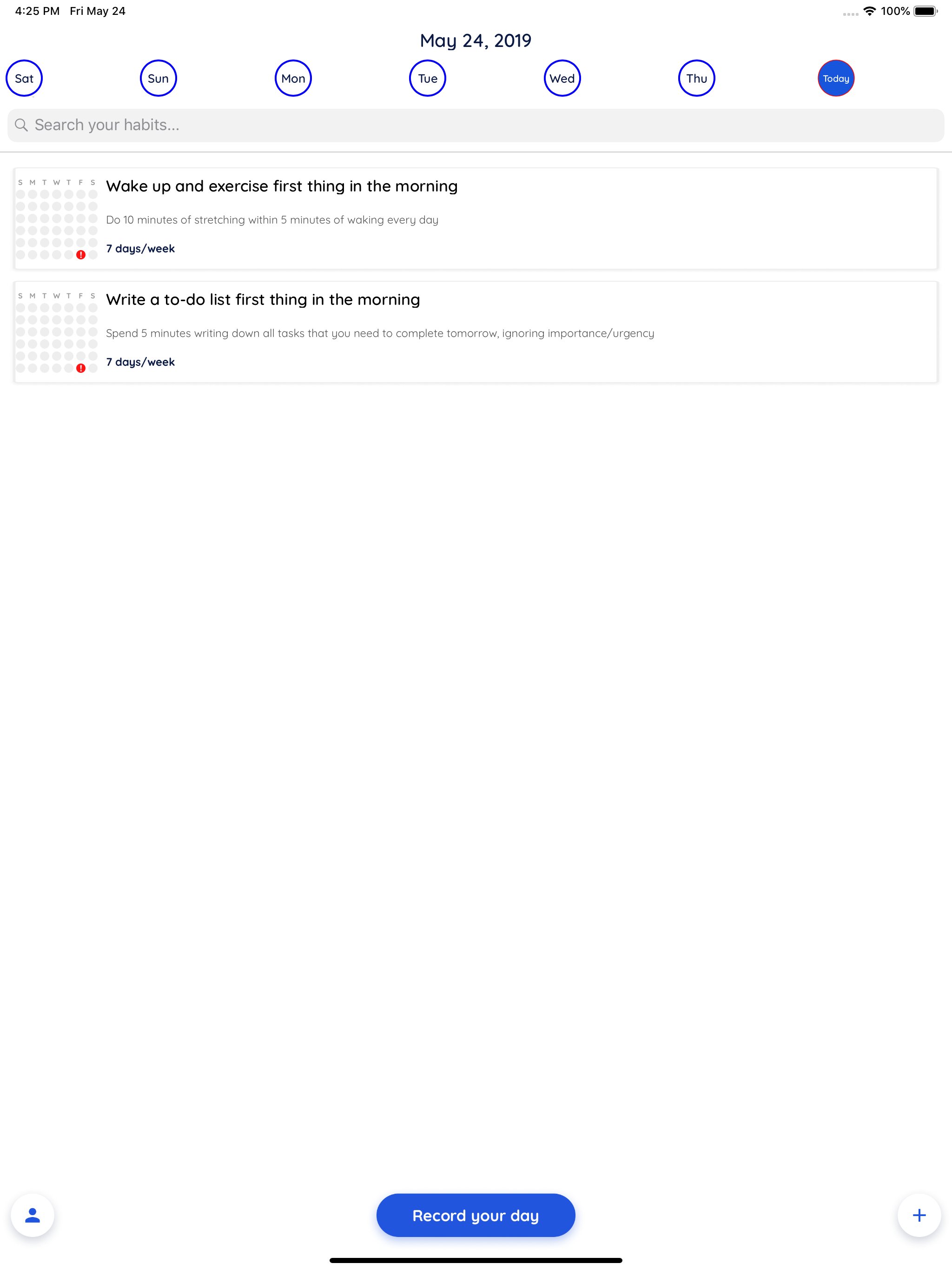 Build Habits Goal Tracking App screenshot 9