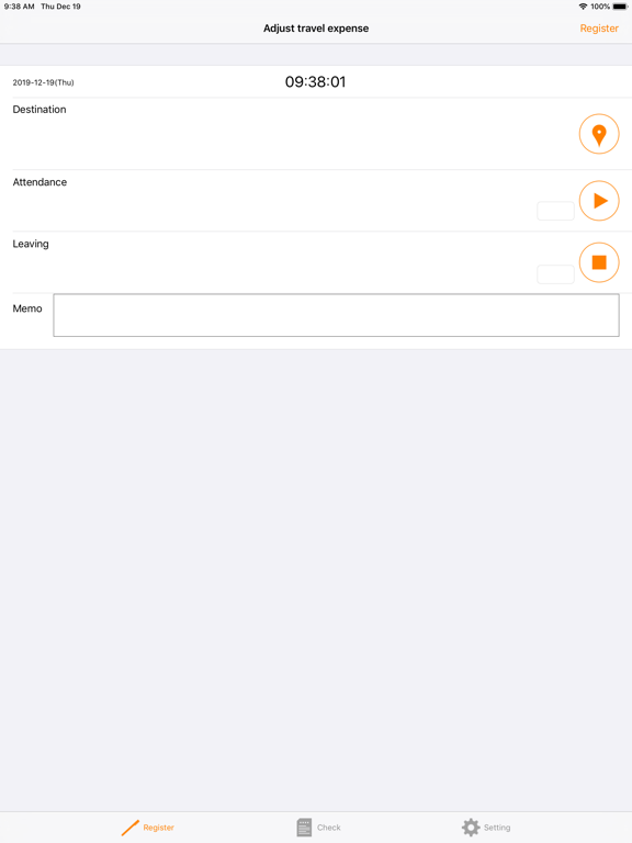 Travel expenses reimbursement