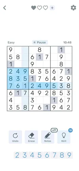 Game screenshot Sudoku Logic: Brain Math games apk