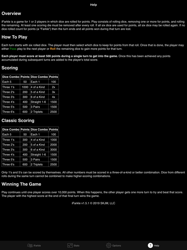 iFarkle (Ad Supported) screenshot 7