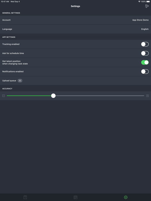 GSMtasks iPad screenshot 5 - Business app